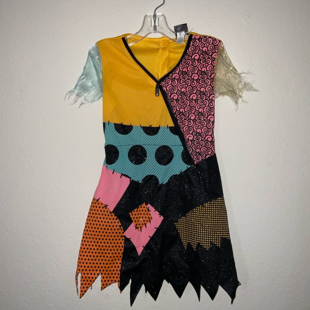 Disneys Nightmare Before Christmas Sally Costume Girls size Small 4/6